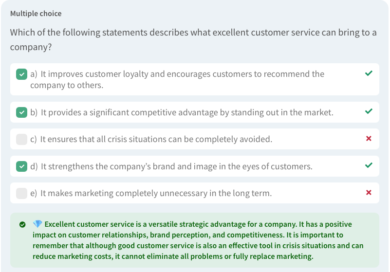 Multiple choice question