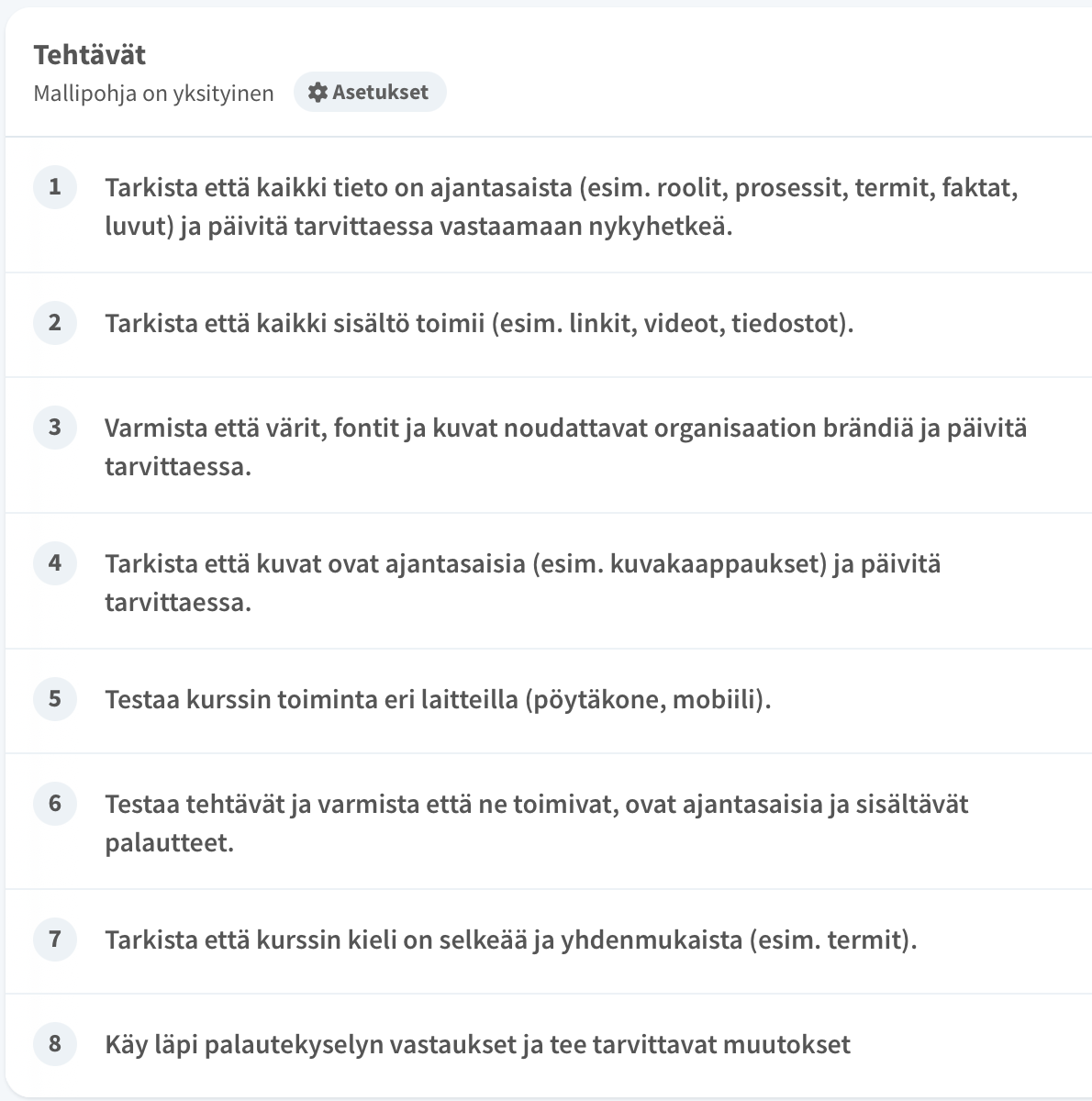 tehtävälista