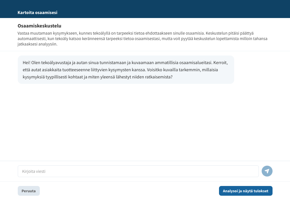 ai osaamiskartoitus hero vuolearning